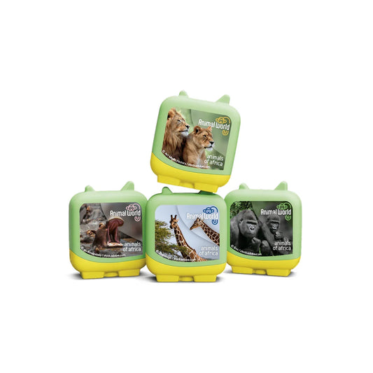Animal World Animals of Africa Pocket Tonies - 4 Pack